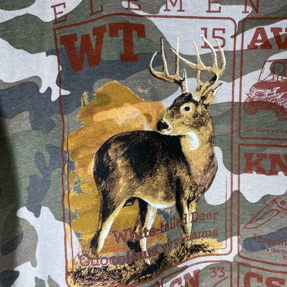 Columbia Camo Elements Graphic Long Sleeve, Mens M, performance hunting gear - Picture 4 of 13